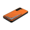 thumbnail image 3 of TECH CIRCLE Case for Samsung Galaxy A54 5G (6.4") 2023 Release Cell Phone - Premium Faux Leather/Silicone Back Cover Phone Case [Built-in Viewing Stand/Card Holder] Lightweigt Thin Cover Shell, Orange, 3 of 6