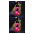 thumbnail image 4 of Billuyoard Sombrero de que brilla intensamente LED, cadena de luz creativa de Halloween, adorno colgante para el hogar Type8 NO8, 4 of 6