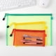 thumbnail image 1 of Estuche para lápices para estudiantes, bolsa de archivos multifuncional portátil para exámenes, bolsa de papelería de malla simple, bolsa transparente con cremallera, 1 of 1