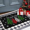 thumbnail image 4 of Christmas Doormat Outdoor Entrance Non-Slip Christmas Front Door Mat Xmas Decorative Washable Winter Holiday Welcome Doormat 17"x30" Merry Christmas Decor for Indoor Outdoor, 4 of 6