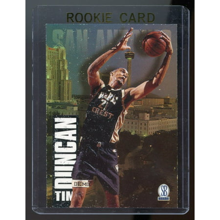 1997 Score Board Draft Day #1A Tim Duncan Rookie Card Near (Best Tim Duncan Rookie Card)