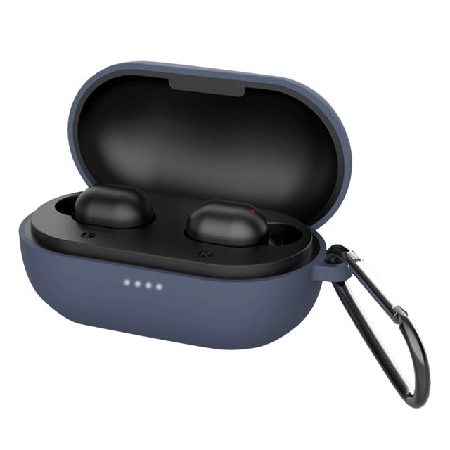 Estuche Para Auriculares Funda De Silicona Para Auriculares Apto Para Gt1 Pro Bt Alta Calidad Impermeable - Azul oscuro azul 3 Soledad Funda protectora de silicona