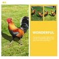 thumbnail image 6 of PTOOTP Garden Stakes Rooster Multi 2Pcs 6.6X8.3In, 6 of 8