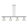 thumbnail image 6 of Innovations Lighting 516-4I Conesus Conesus 4 Light 48" Wide Linear Chandelier - Nickel, 6 of 7