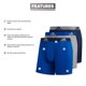 thumbnail image 2 of Calzoncillos tipo bóxer adidas Performance para hombre (paquete de 3), 2 of 9