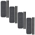 thumbnail image 1 of TEHAUX 4Ud Tapetes Para Escalones De Rv Resistentes Al Desgaste Con En Negro Y Superficie Confortable, 1 of 8