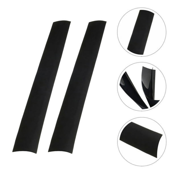 unbranded 2Ud Gas Stove Protector Negro Con Resistente A Huellas Para Espacios De Cocina