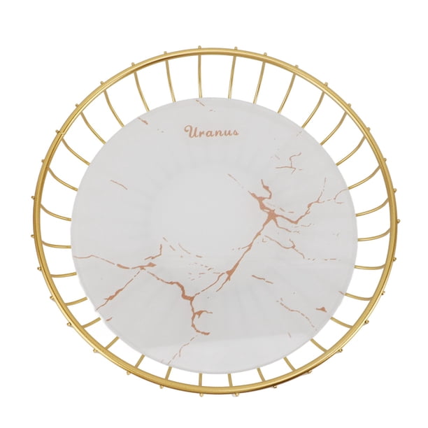 Soporte Hueco De Metal Para Frutero, Alambre Redondo De Gran Capacidad, Soporte Para Fruta, Postre, Aperitivos, Pan, Mostrador De Cocina O Mesa De Comedor