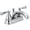 Chrome, variant on Peerless Elmhurst Bathroom Faucet P2465LF - 1 GPM Centerset - Chrome