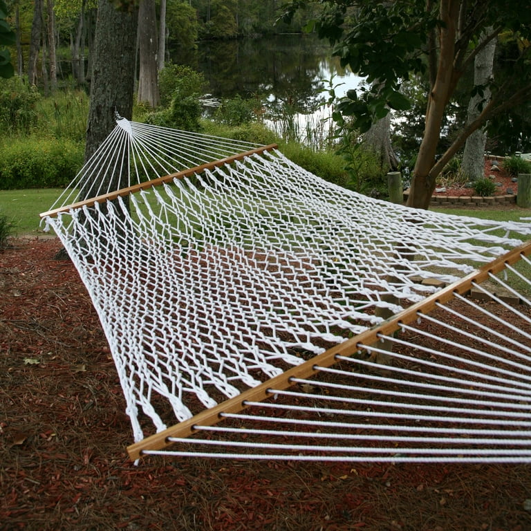 Pawleys Island Castaway Deluxe Cotton Rope Hammock Original