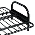 thumbnail image 6 of Black Adjustable Futon Frame | Sturdy Metal | Modern Contemporary Style | 77.5" W x 53.5" D | L-Shape to Lay-Flat | Sleek Black Finish | Primary Living Space | China, 6 of 7