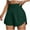 Army Green, variant on Womens Bermuda Shorts Running Quick Dry Workout Elastic Waist Athletic Yoga Pants Sports Pants Summer Casual Beach Shorts XS-2XL