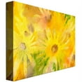 thumbnail image 2 of Trademark Art "Yellow Wildflowers" Canvas Wall Art by Shelia Golden, 2 of 2