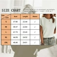 thumbnail image 3 of SHIBEVER Women Summer Tops Casual Cap Short Sleeve Ruffle T Shirts Comfy Knit Loose Fit Solid Color Shirts, 3 of 5
