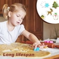thumbnail image 2 of Monstrate Paquete de 5 Galletas de Navidad Molde de Relieve Molde de Galletas de Caramelo Fiesta Pastelería Accesorio de Cocina Arcilla Type3 NO3, 2 of 6