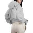 thumbnail image 2 of Womens Essentials Heavyweight Pullover Hoodie Loose Fit, 2 of 6