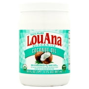 LouAna Organic 100% Pure Coconut Oil, 30 fl oz