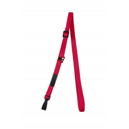 

Plastic Hook No-Twist Lanyard Red