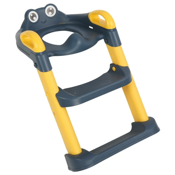 Asiento de Entrenamiento para Ir Al Baño con Escalera Taburete Plegable Ajustable de Dibujos Animados Taburete para Ir Al Baño Asiento de Escalera para Inodoro para Niños ANGGREK Otros