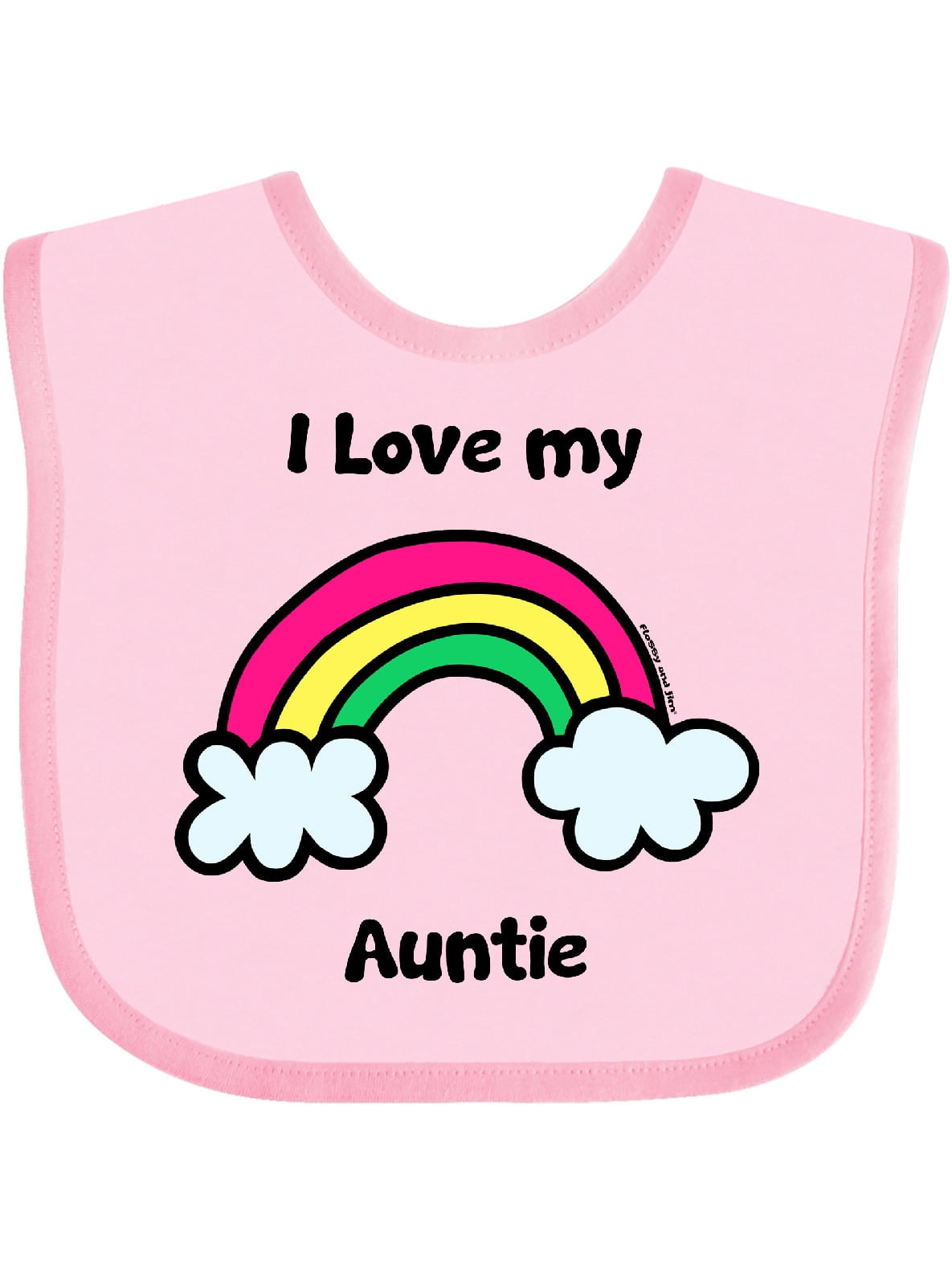 I Love my Auntie Baby Bib