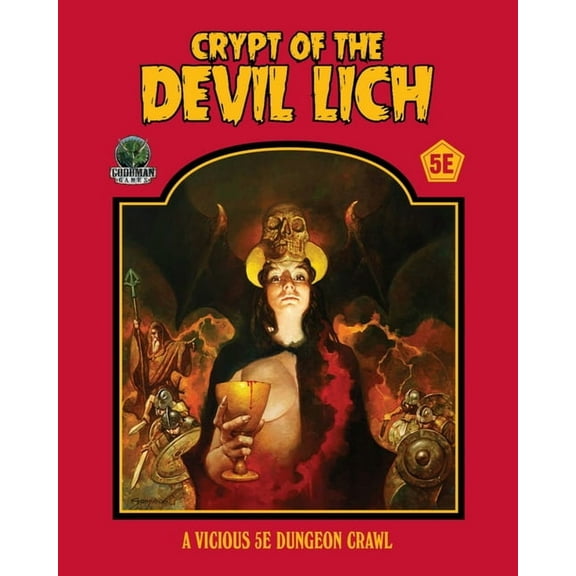 Crypt of the Devil Lich: 5e - Hardcover Role Playing Game Book