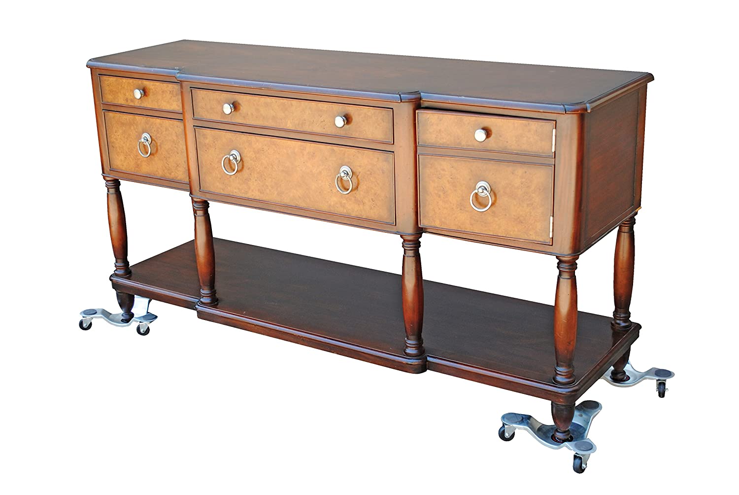 Vestil Manufacturing LEG-D-12-4PK 12 x 10.75 in. 300 lbs Zinc Plated Leg Dolly, Pack of 4