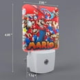 thumbnail image 2 of Saiise Mario Print LED Night Light for Bathroom,Hallway,Bedroom,Kids Room,Stairway-EU, 2 of 7