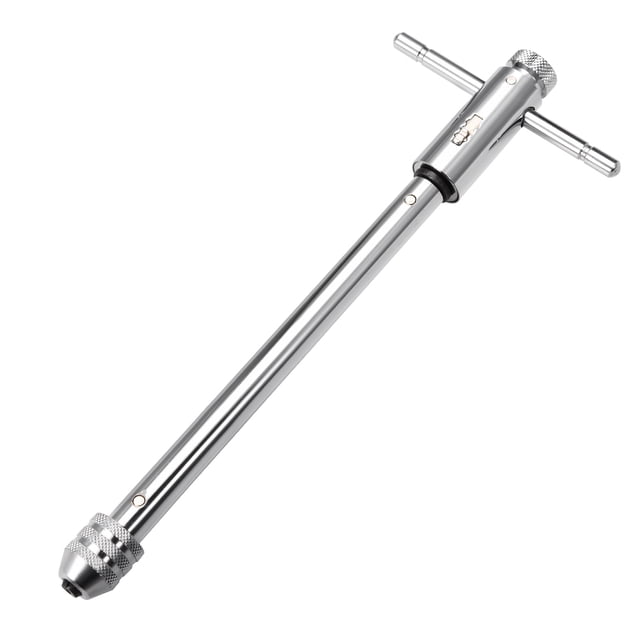Unique Bargains T-Handle Tap Wrench Handle M5-M12 295mm Body Adjustable Ratcheting Tap Wrench