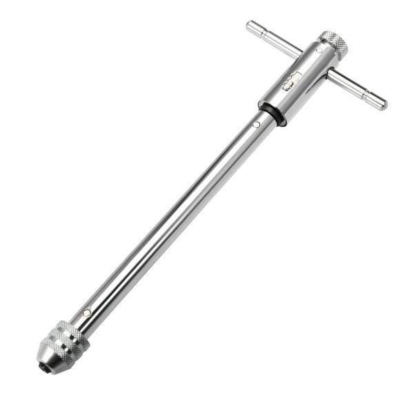 Unique Bargains T-Handle Tap Wrench Handle M5-M12 295mm Body Adjustable Ratcheting Tap Wrench