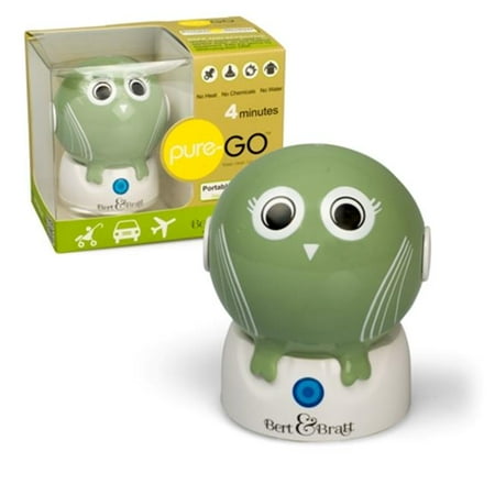 Bert & Bratt BBBUVS01 UV Sanitizer Baby Bottles & Pacifiers Sterilizer, Green Owl