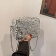 thumbnail image 4 of Aellinatey Delicate Crossbody Bag Evening Purse for Women with Sequined Detail and Chain, 4 of 21