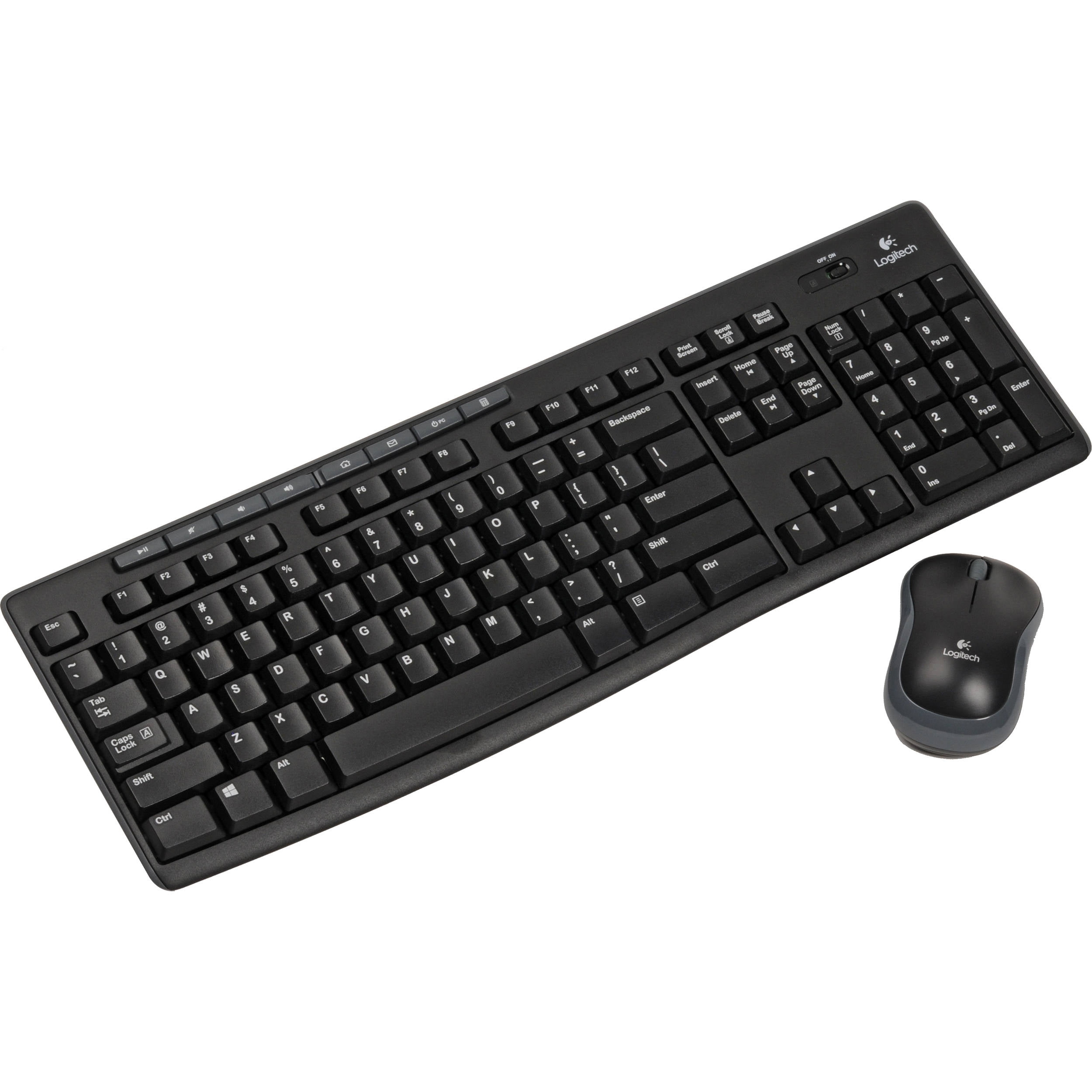 Logitech Wireless Desktop MK270 Cordless Keyboard & Mouse 920-004536 