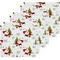 thumbnail image 3 of GZHJMY Christmas Santa Claus Washcloths 2 Pack, Super Soft Absorbent Cotton Baby Face Towels, Washable Reusable Fingertip Towel for Bath Gym Hotel Spa, 12 x 12 Inch, 3 of 7