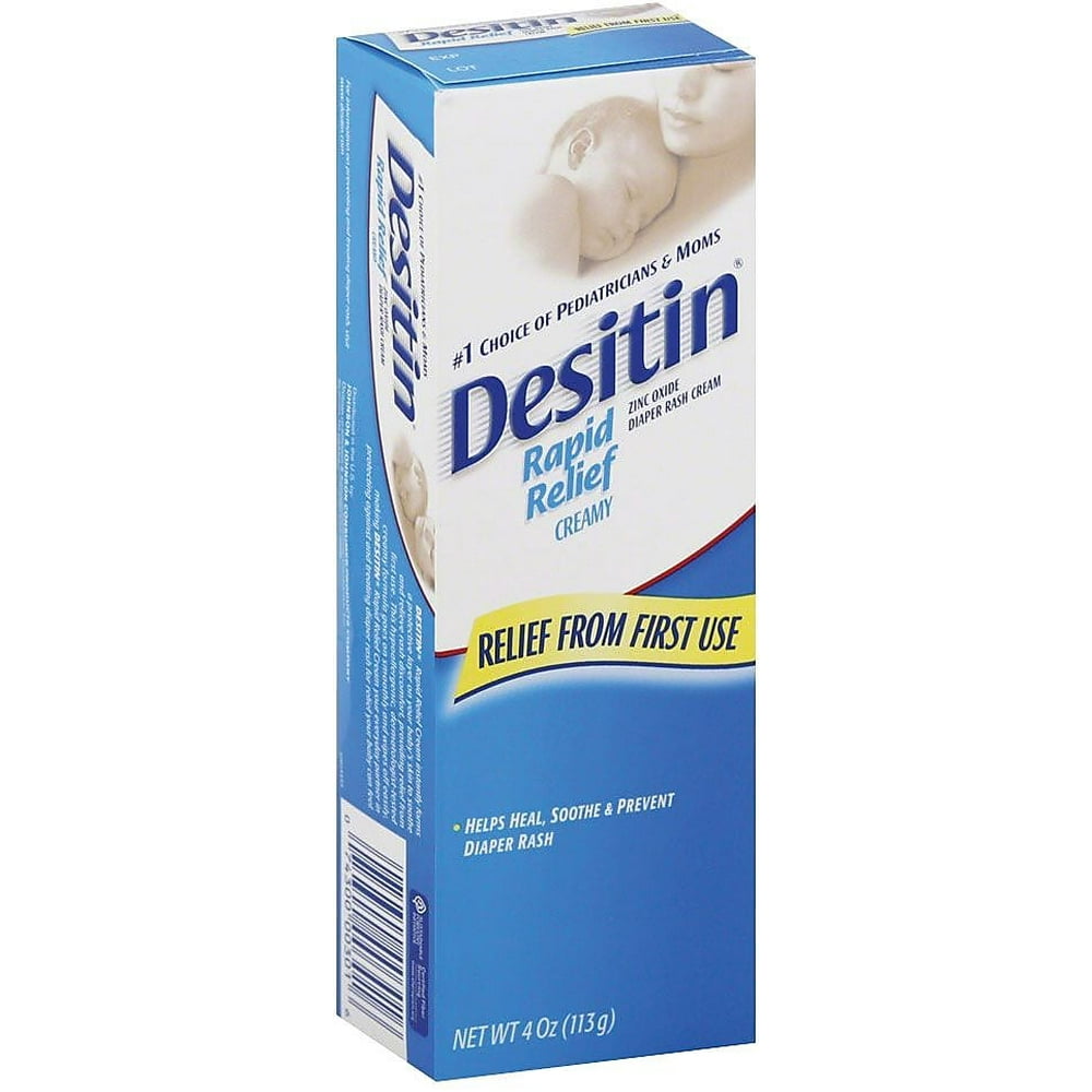 Desitin Diaper Rash Cream Rapid Relief 4 oz. 00301
