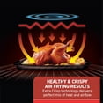 thumbnail image 3 of T-fal 9 in 1 Toaster Oven Air Fryer Combo Stainless Steel Convection Countertop Oven, Fast Heatup, 7 Pound Chicken Capacity, Extra Crispy Results, Toast, Bake, Air Fry, Reheat, Broil, 3 of 5