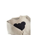thumbnail image 3 of Bagilaanoe Toddler Baby Girl Boy Knitted Sweater Long Sleeve Bear Print Pullover 1M 4M 8M 12M 24M 3T Kids Warm Jumpers Tops Fall Loose Knitwear, 3 of 5