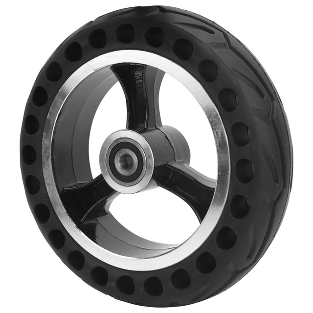 Neumático macizo de 200x50, rueda de goma maciza Rueda de goma maciza de 200x50 con buje de 8 pulgadas para patinete eléctrico Deportes Ecomeon no