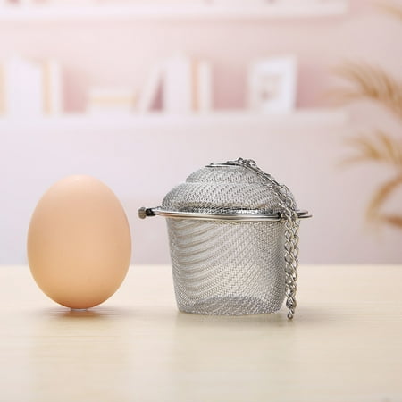 

BULLKER Tea Strainer Anti-rust Leak-proof Practical Reusable Teakettle Locking Tea Infuser