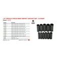 thumbnail image 3 of PROTO 11-Piece Deep Impact Socket Set, SAE, 3 of 4