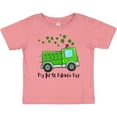 thumbnail image 3 of Inktastic My 1st St. Patrick's Day Green Fire Truck with Clovers Boys or Girls Baby T-Shirt, 3 of 5