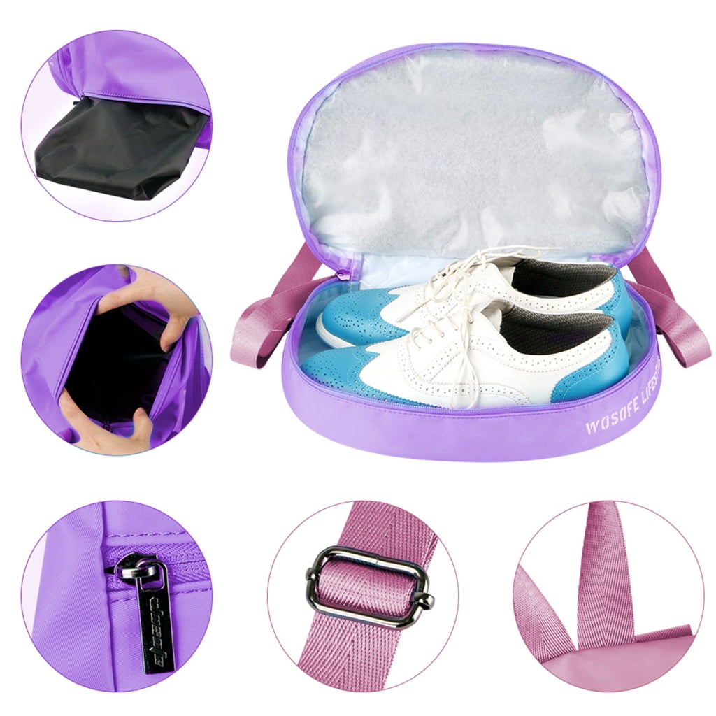 ZPAQI Backpack with Pockets Golf Shoes Bags with Compartment Pockets Sports Gym Bag