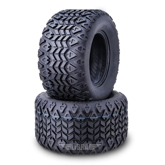 WANDA 20X10-10 Golf Cart ATV Tires 4 Ply 20x10x10 -Set 2 -14030