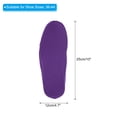 thumbnail image 2 of Unique Bargains Shoe Covers, 5 Pairs Reusable Non Slip Shoe Protector Covers for Indoors, Purple, 2 of 6