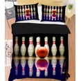 thumbnail image 1 of 3D Pexels Sports Bowling Ball Quilt Cover Set Bedding Set Duvet Cover, 1 of 3