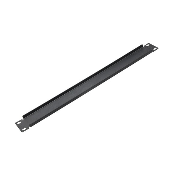 1U Blank Rack Panel Black for 19-Inch Server Rack Enclosure or Cabinet