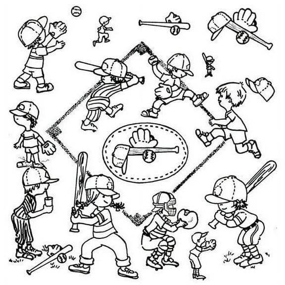 Aunt Martha's #3804 Lil' Leaguers