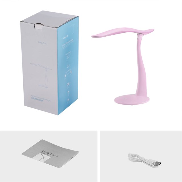 Secure Energy-saving Eye-protection Touching 24LED Smart Natuaral Desklight