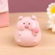 thumbnail image 1 of Adorno Pig You Happy Muñeco cerdito adorable Artesanía en micro resina Estudiante, 1 of 4
