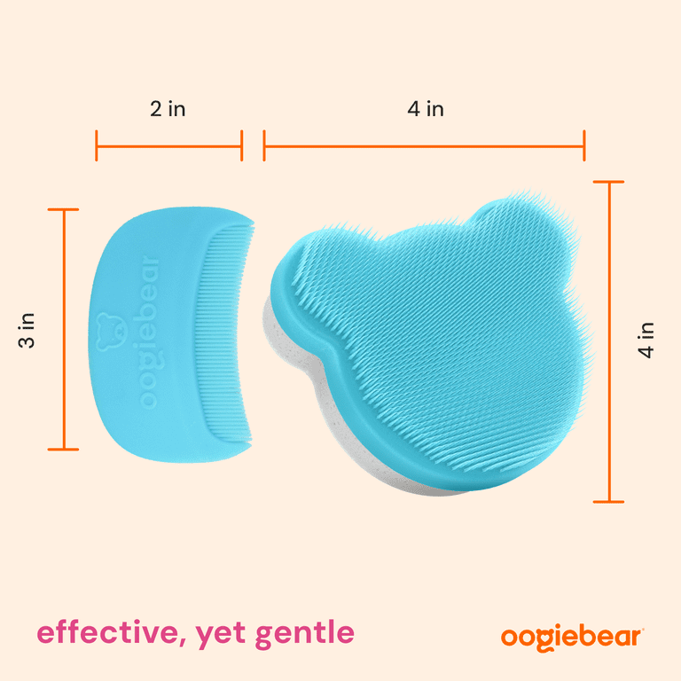 oogiebear Cradle Cap Removal Kit, 3-Step Baby Grooming Tools photo 3