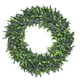 thumbnail image 2 of Corona de lavanda artificial puerta de guirnalda de lavanda decorativa corona colgante, 2 of 7